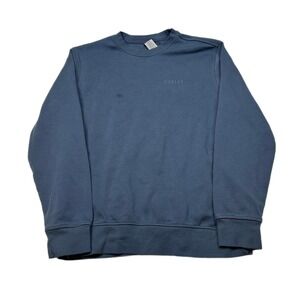 Hurley Sweatshirt Mens Small Blue‎ Gray Crew Neck Pullover Casual Comfy Everyday